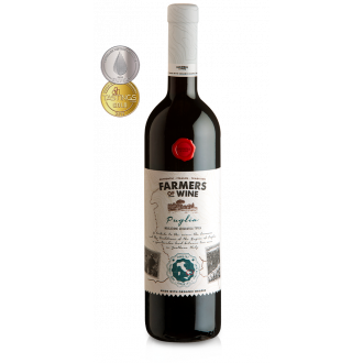 FARMERS of WINE Rosso Puglia Italia 2018 (WHITE LABEL)